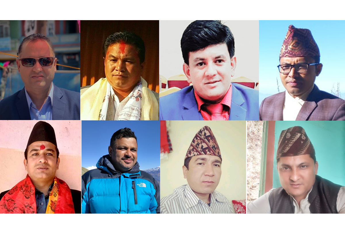 एमालेबाट कालिञ्चोक गाउँपालिका अध्यक्षमा आठ जनाको दाबी
