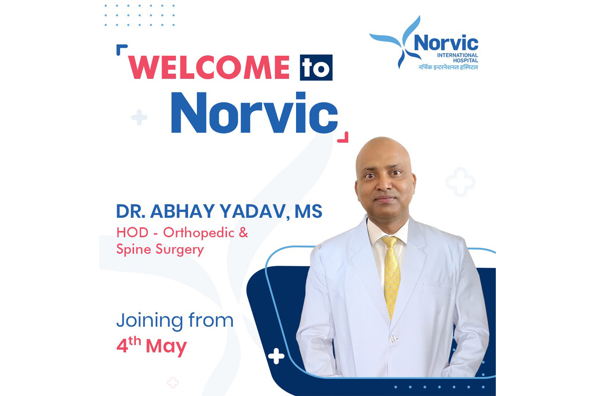 वरिष्ठ अर्थोपेडिक सर्जन डा. अभय यादव नर्भिकमा