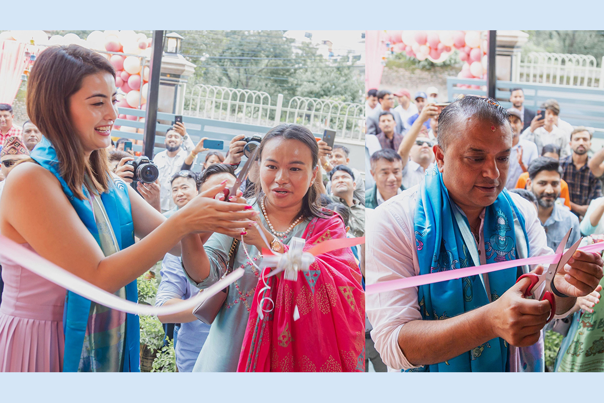 रेडमड कफीको १३ औं आउटलेट बौद्धमा, गगन थापा र निती शाहले गरे उद्घाटन