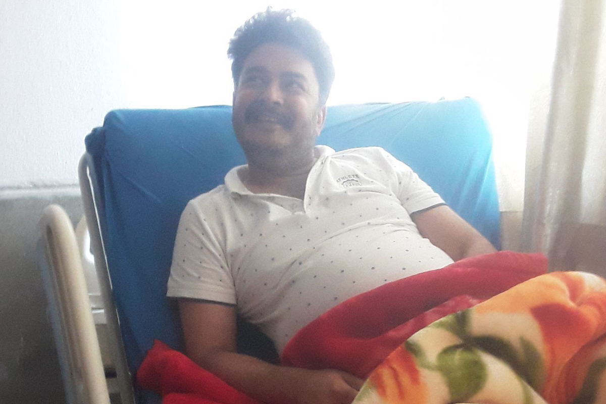 स्वास्थ्य राज्यमन्त्री केसी डिस्चार्ज