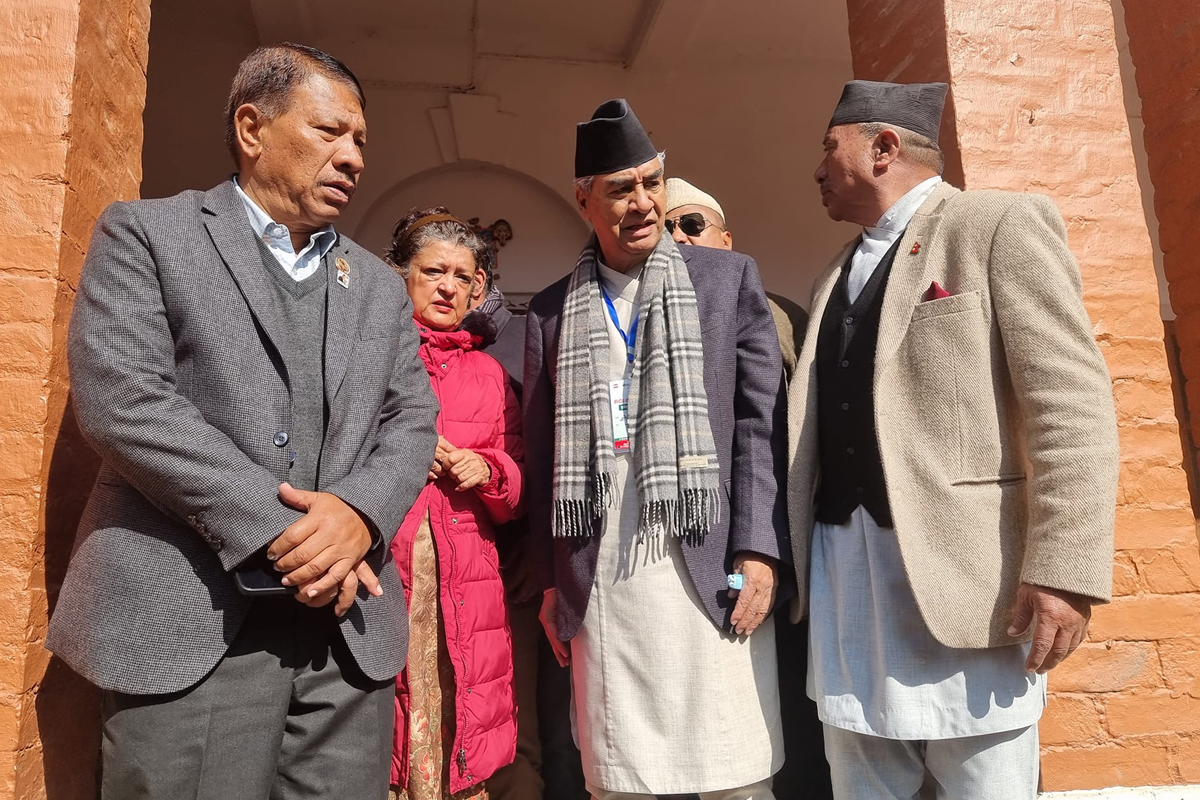 प्रकाशमानको साथ देउवालाई