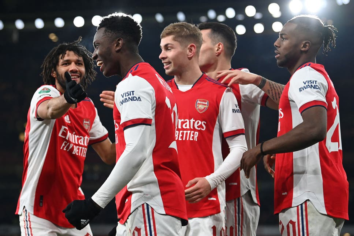 निकेतियाको ह्याट्रिकमा आर्सनल सेमिफाइनलमा