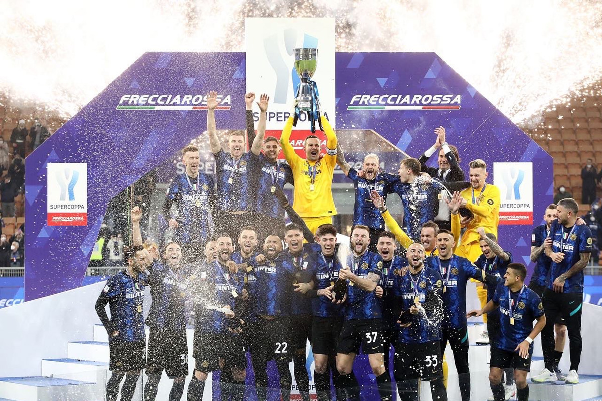 इटालियन सुपर कपको उपाधि इन्टर मिलानलाई