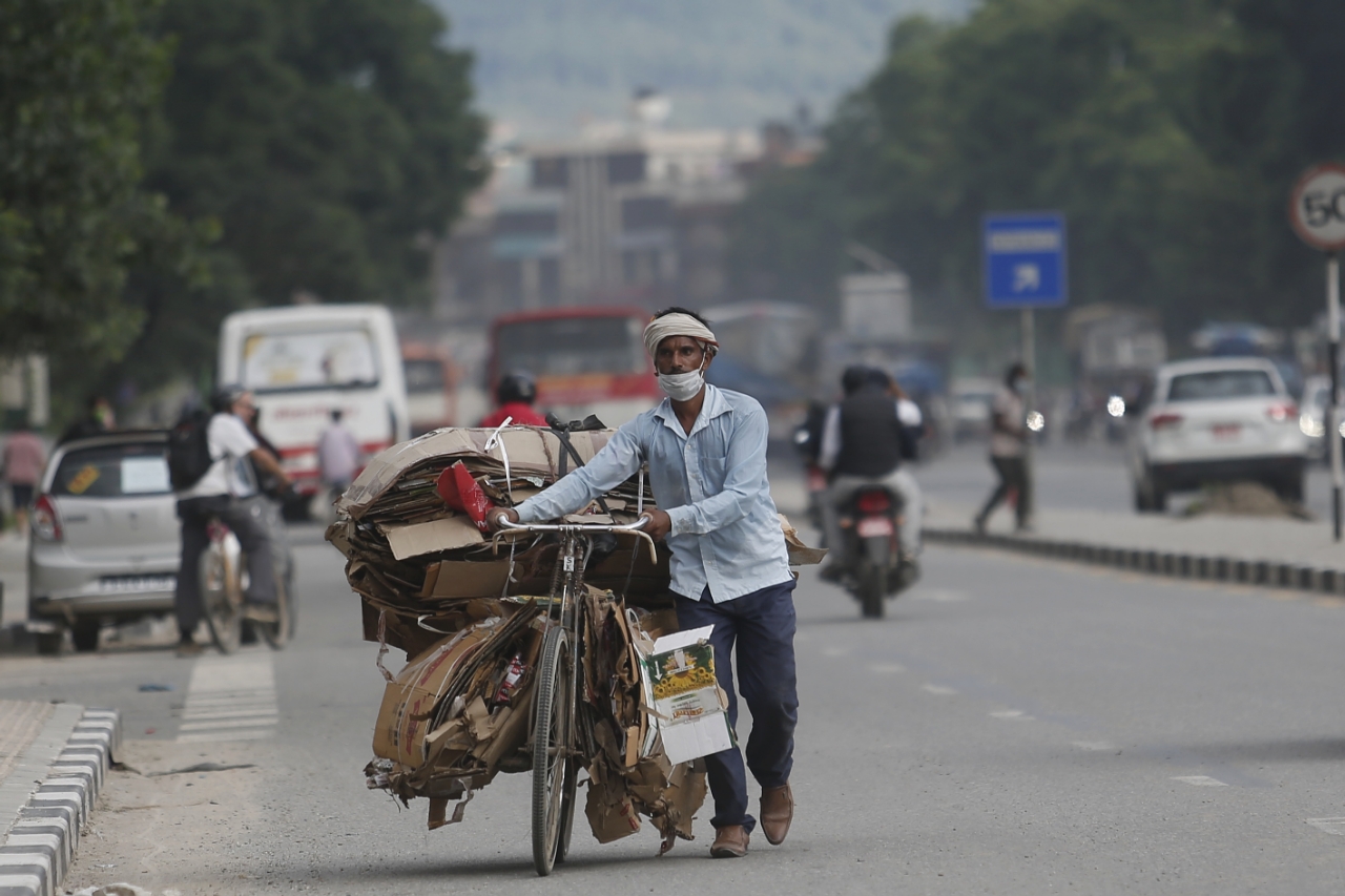 पाँच तस्बिरमा काठमाडौंको जनजीवन