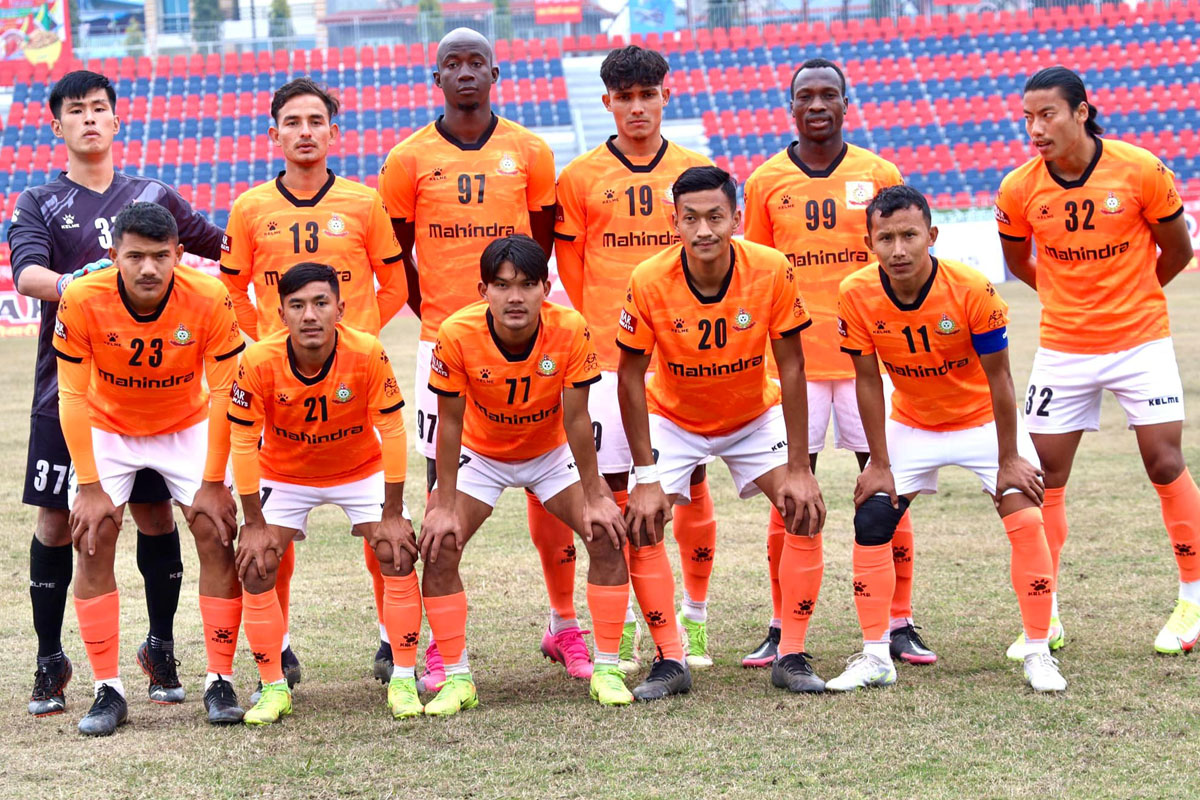 आहा रारा फुटबलको उद्घाटन खेलमा एपीएफको विजयी सुरुआत