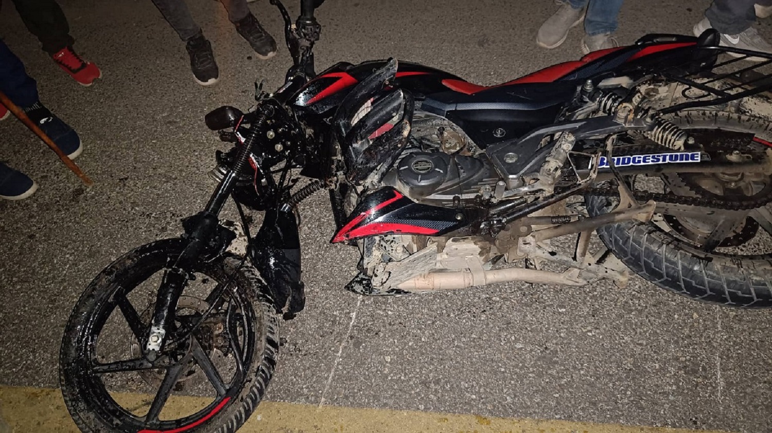 भक्तपुरमा मोटरसाइकल दुर्घटना, चालकको मृत्यु
