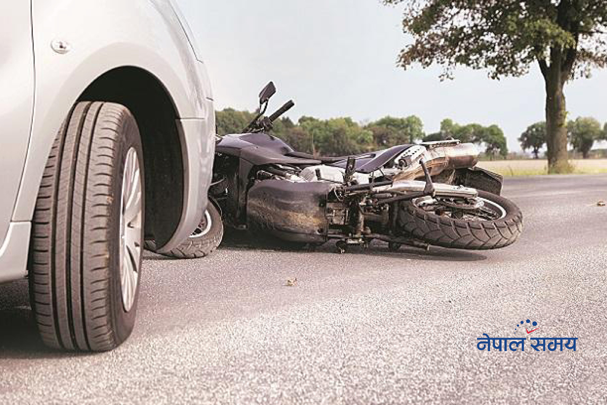 रौतहटमा मोटरसाइकल दुर्घटनामा चालकको मृत्यु