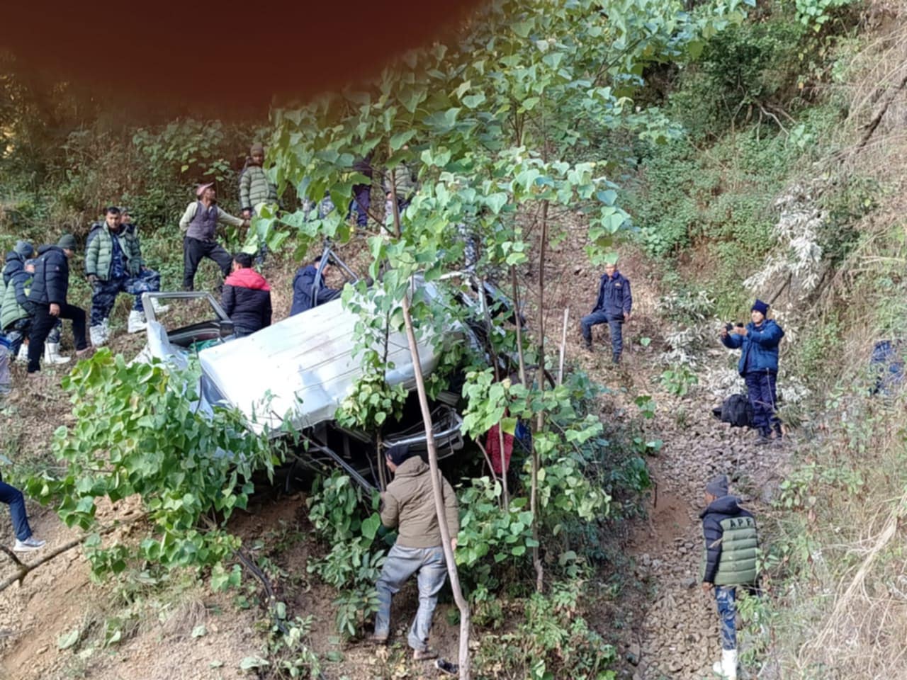 दार्चुला जीप दुर्घटनाः ८ जनाको मृत्यु, ५ घाइते