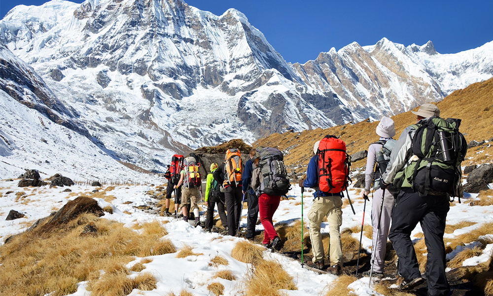 एकवर्षमा अन्नपूर्ण क्षेत्रमा लेक लागेर १८ पर्यटकको मृत्यु