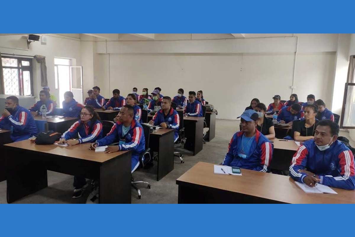 एथलेटिक्सका ३१ जनाले लिए राष्ट्रियस्तरको प्रशिक्षक तालिम