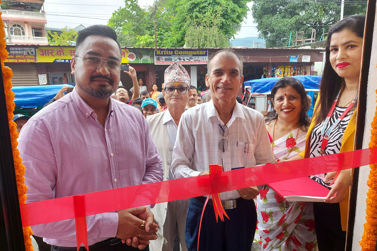 ग्लोबल आइएमई बैंकको २७३औं एटीएम बुटवलको देवीनगरमा