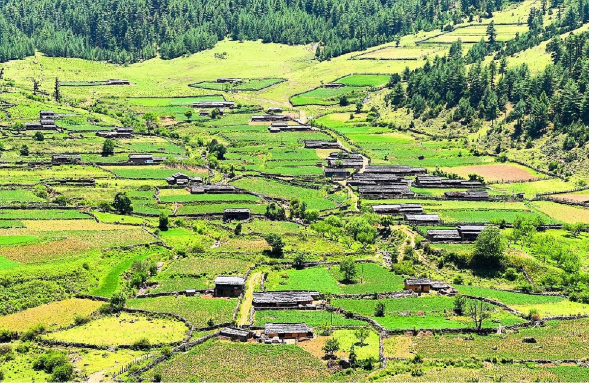ग्रामीण जनजीवनलाई जीवित राखेको एउटा गाउँ