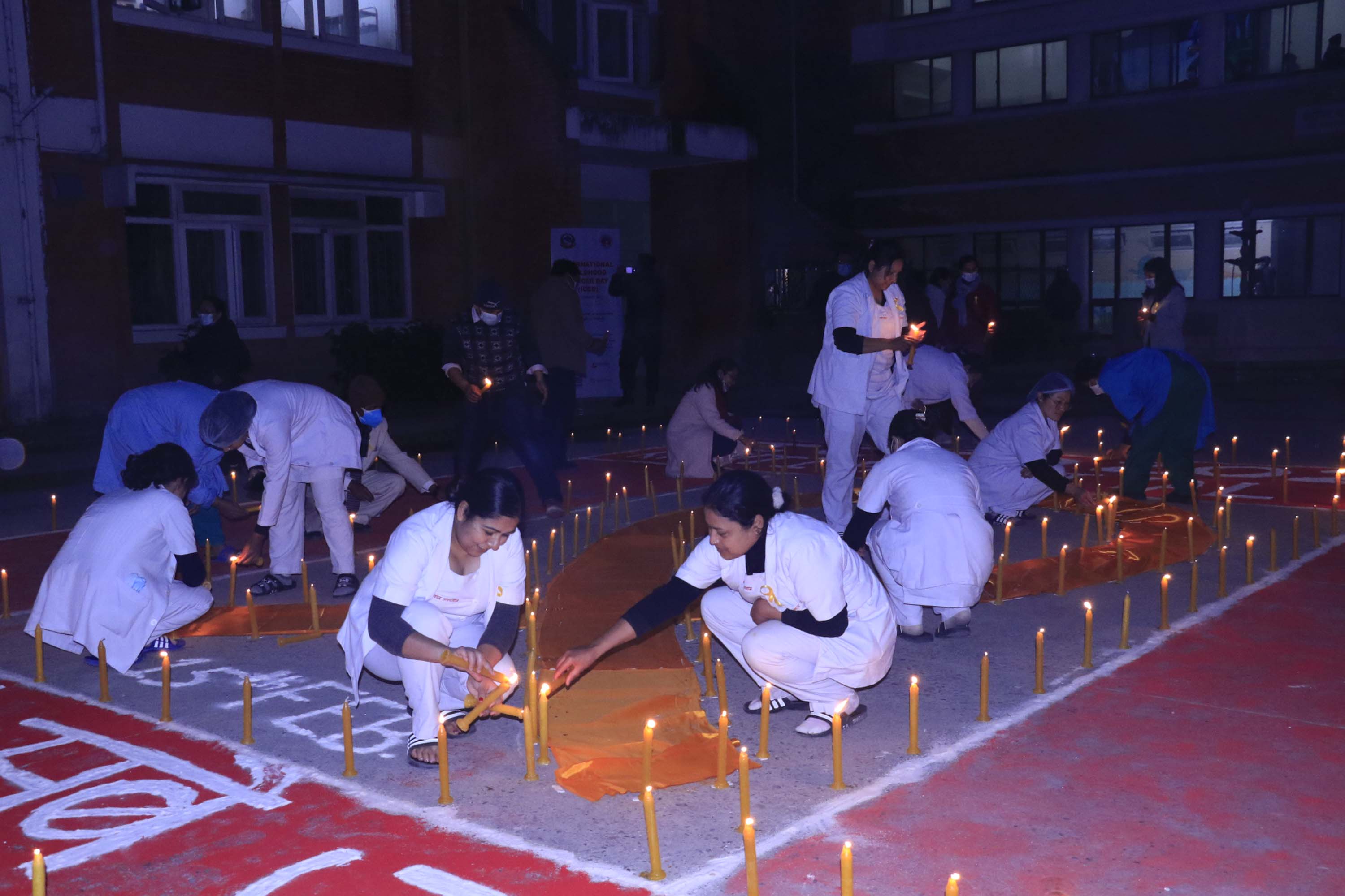 बाल क्यान्सर दिवसका अवसरमा कान्तिमा दीप प्रज्वलन [३ तस्बिर]