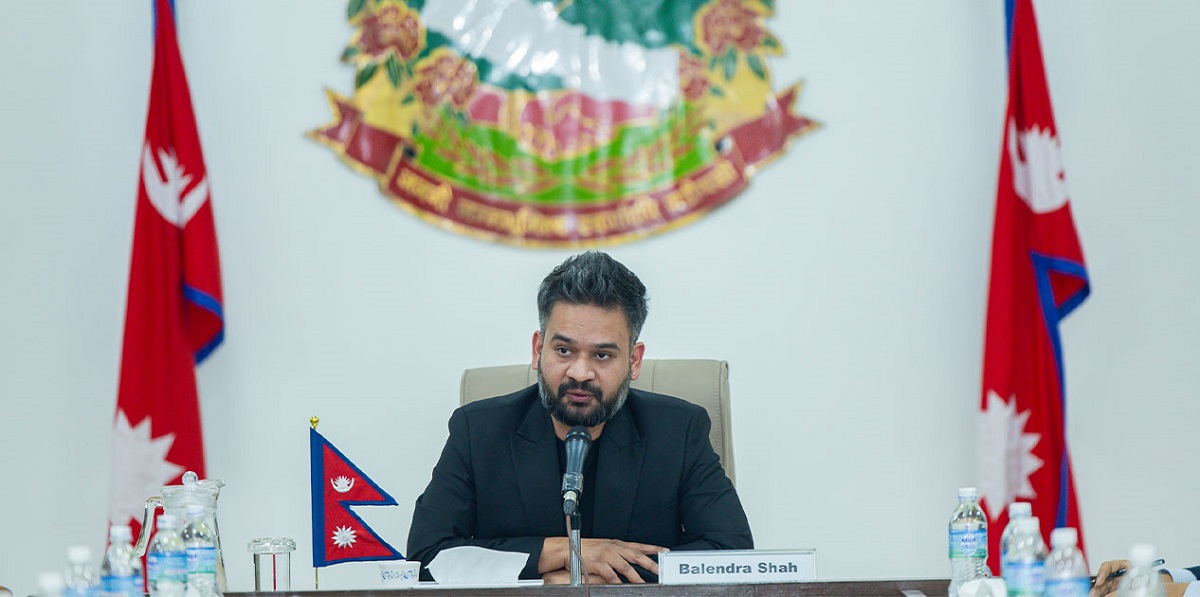 प्रधानमन्त्री बालेन शाहले आज मुख्यमन्त्रीहरूसँग छलफल गर्दै