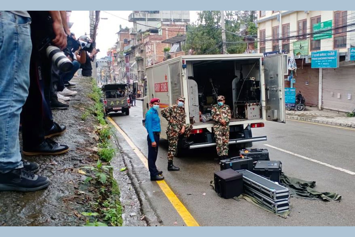 यसरी पक्राउ परे अस्पतालमा 'बम' राखेर तीन करोड फिरौती माग्ने व्यक्ति