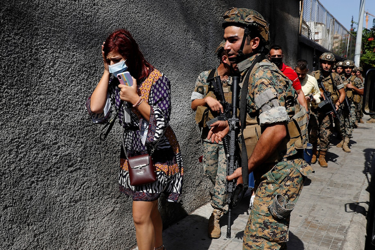 बेरुतमा आन्दोलनकारीमाथि गोली चलाउँदा ६ जनाको मृत्यु