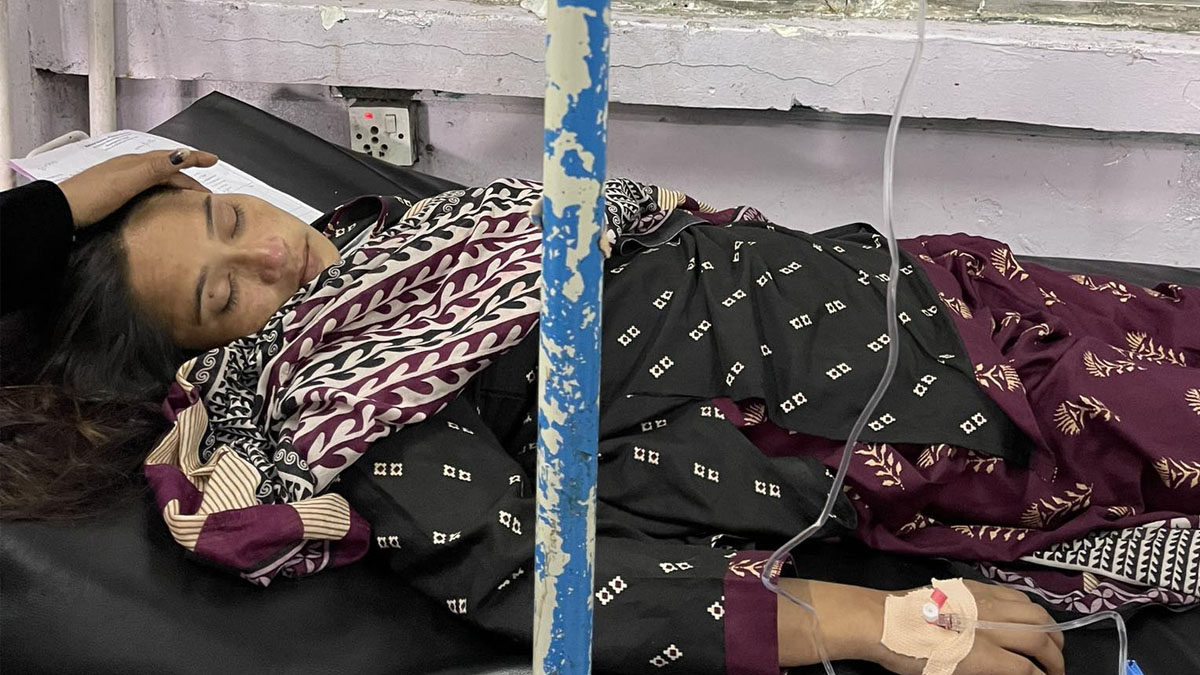 पत्रकार सम्मेलनमै बेहोस भइन् भारती