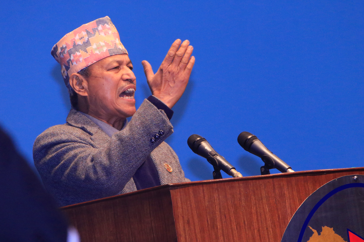 नीति तथा कार्यक्रममा 'भरमार' अंग्रेजी शब्द प्रयोग भएको भन्दै भीम रावलको आपत्ति