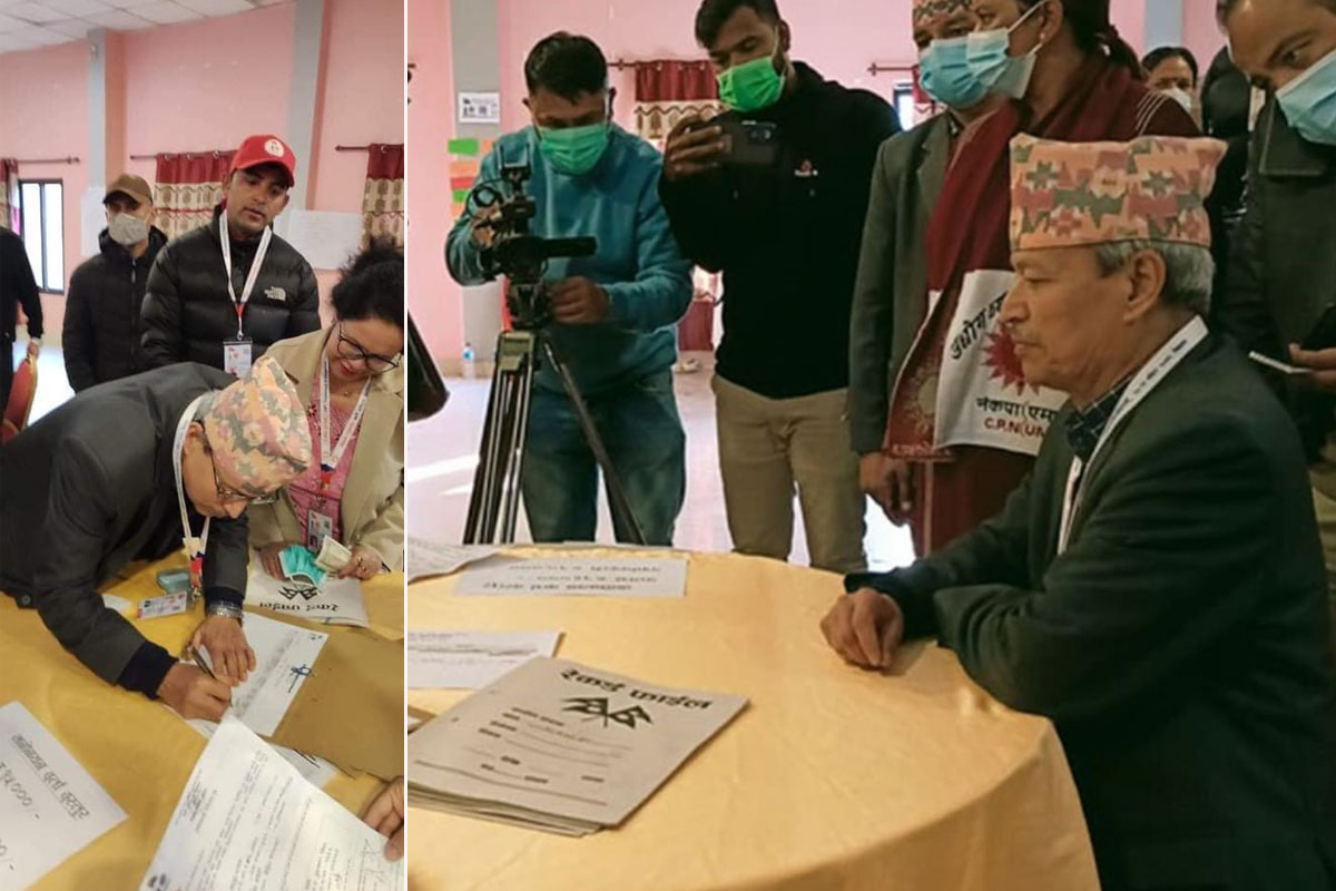 अध्यक्षमा उम्मेदवारी दिएपछि रावलले भने- मैले जिते आगामी चुनावमा पार्टीलाई बहुमत दिलाउँछु