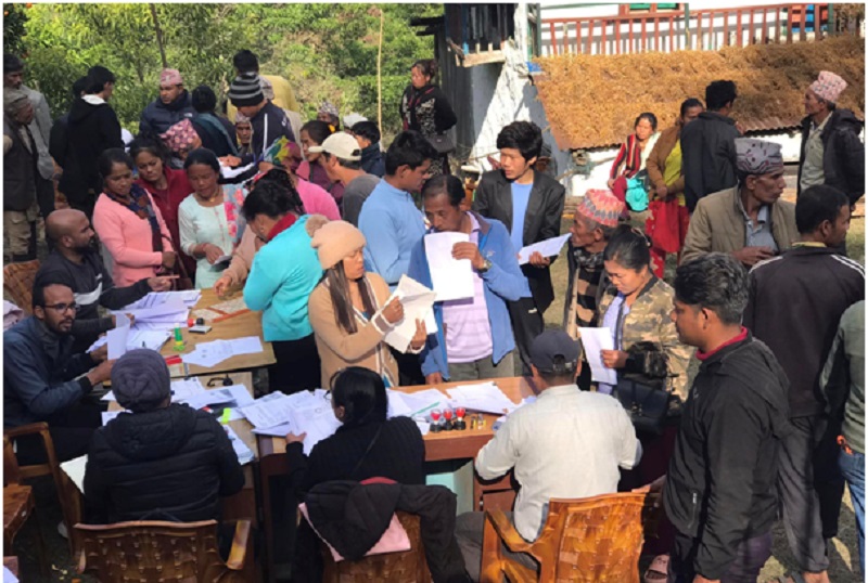 षडानन्द नगरपालिकाद्वारा वडास्तरमा योजना सम्झौता