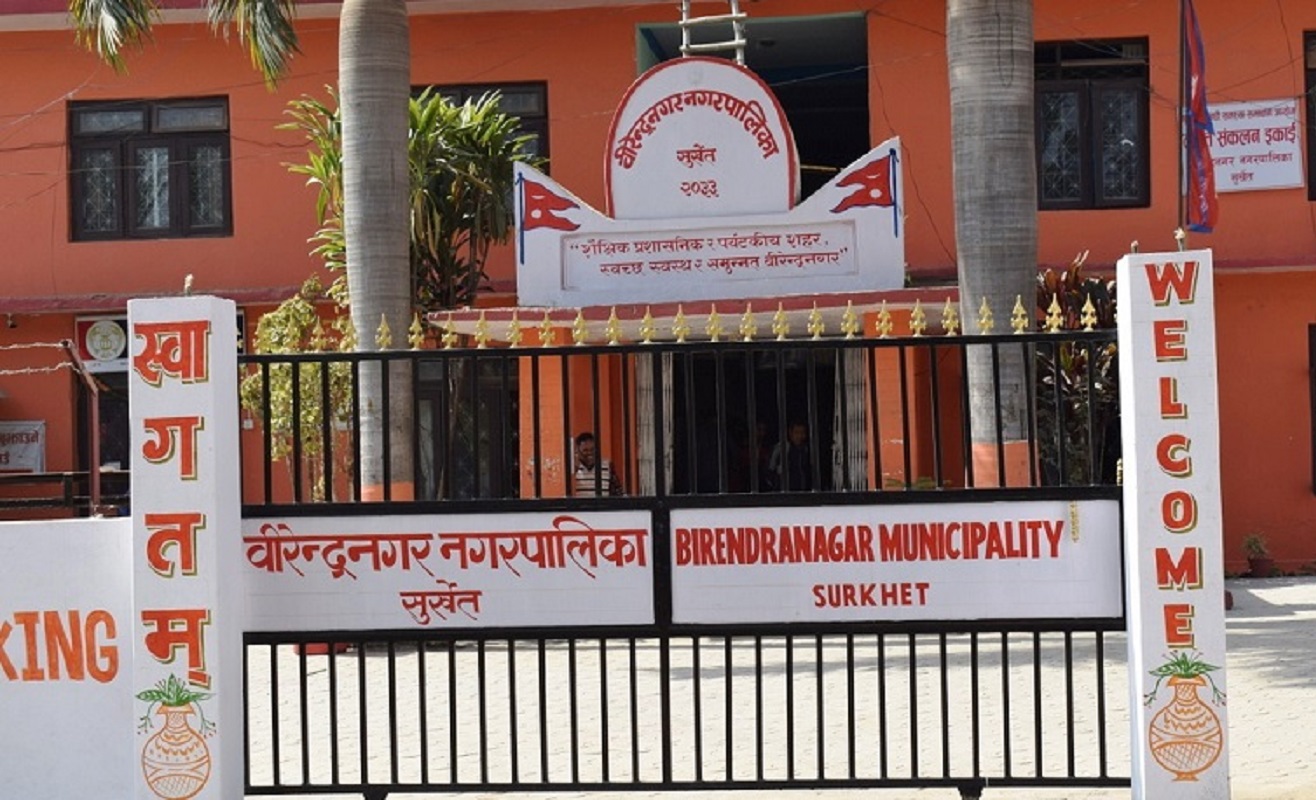वीरेन्द्रनगरमा अनधिकृत संरचना हटाउन निर्देशन