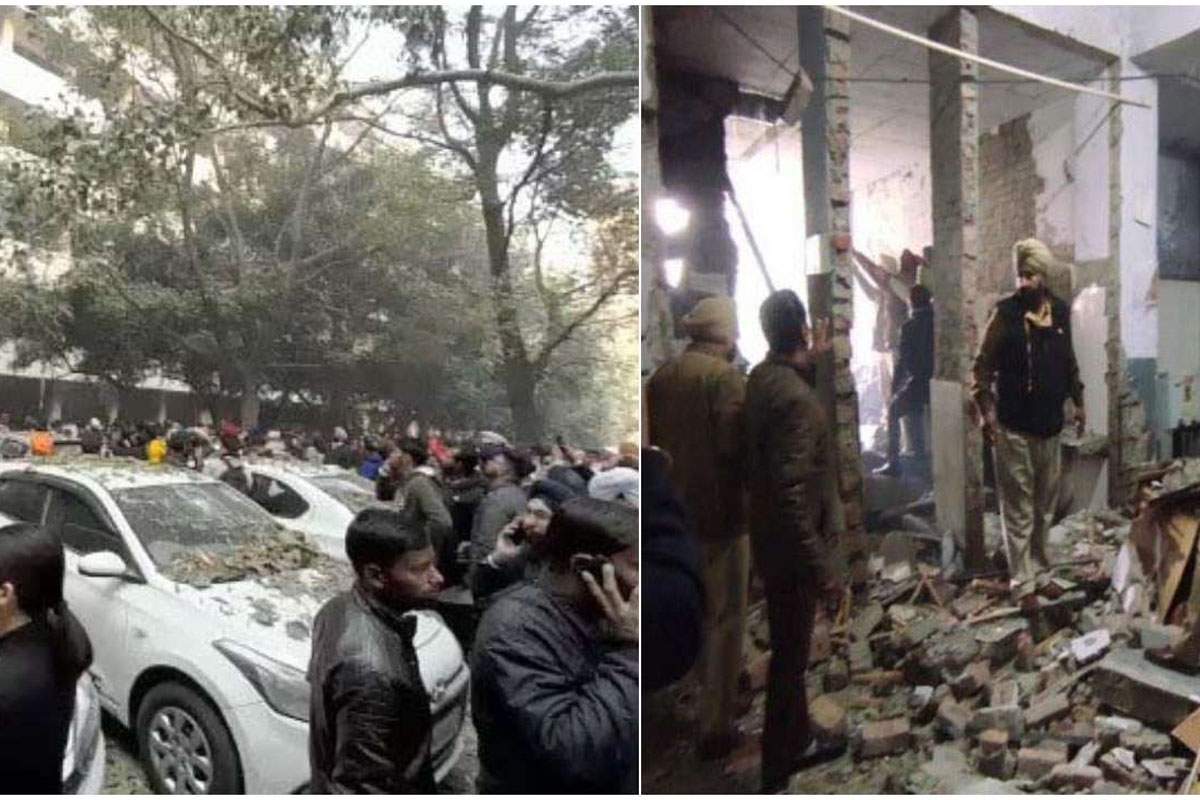 लुधियाना डिस्ट्रिक्ट कोर्टमा विस्फोट हुँदा दुईजनाको मृत्यु