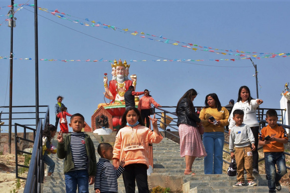 आन्तरिक पर्यटनको गन्तव्य बन्यो काभ्रेको 'ब्रम्हायणी उद्यान'