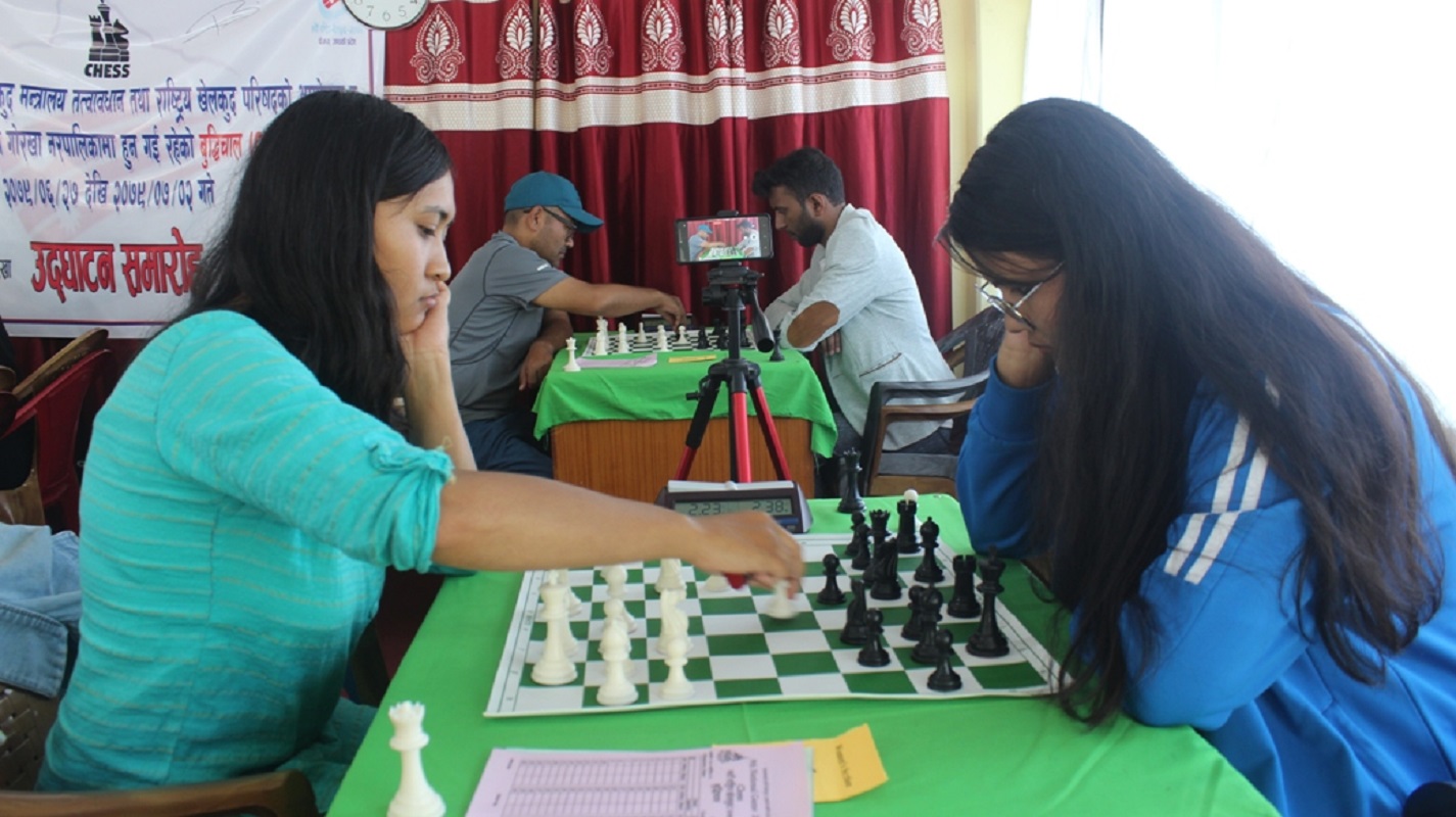 नवौँ राष्ट्रिय खेलकुद : बुद्धिचालमा आर्मीकी सुजनालाई तीन स्वर्ण