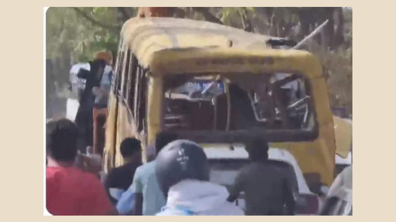 स्कुल बस पल्टिँदा हरियाणामा पाँच विद्यार्थीको मृत्यु, कैयौं घाइते