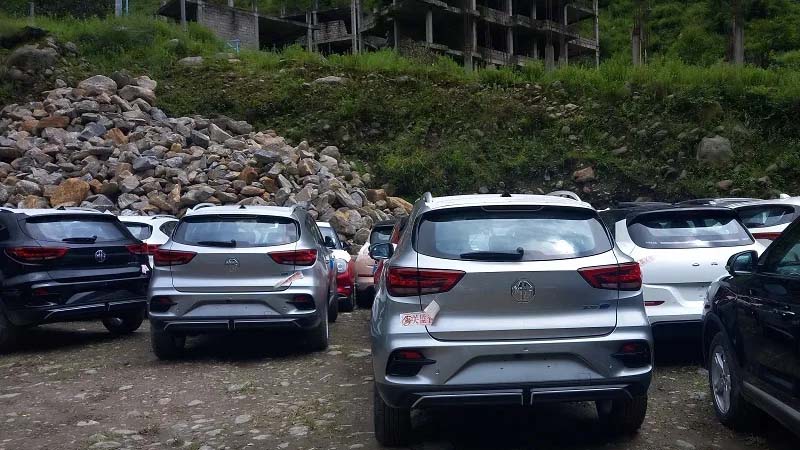 चीनबाट आयातित विद्युतीय सवारीसाधन टिमुरेमै अलपत्र