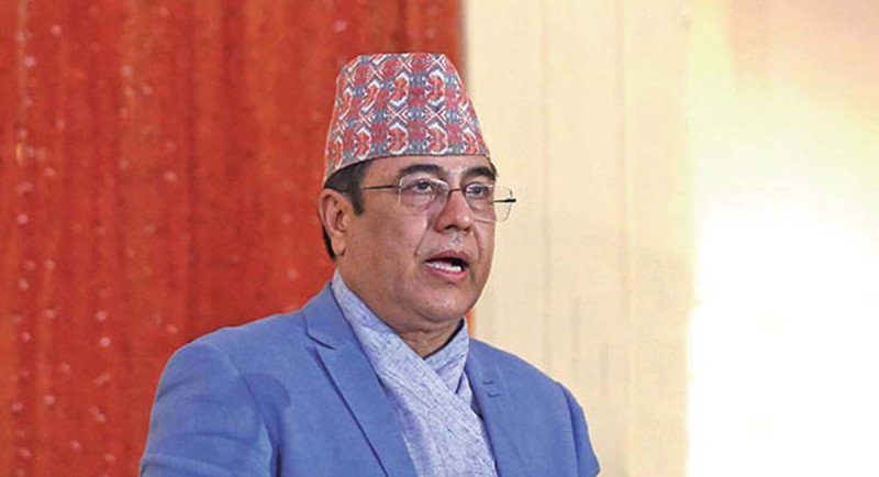 नोटमा चुच्चे नक्शाबारे बोलेका राष्ट्रपतिका सल्लाहकार नेपालले राजीनामा दिए