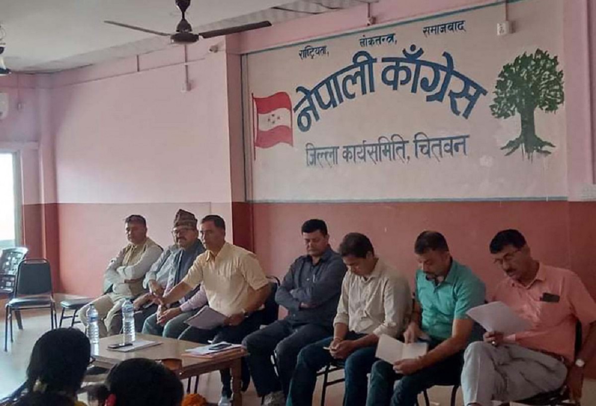 भरतपुरमा मेयर नपाए गठबन्धन तोड्छौं : चितवन कांग्रेस