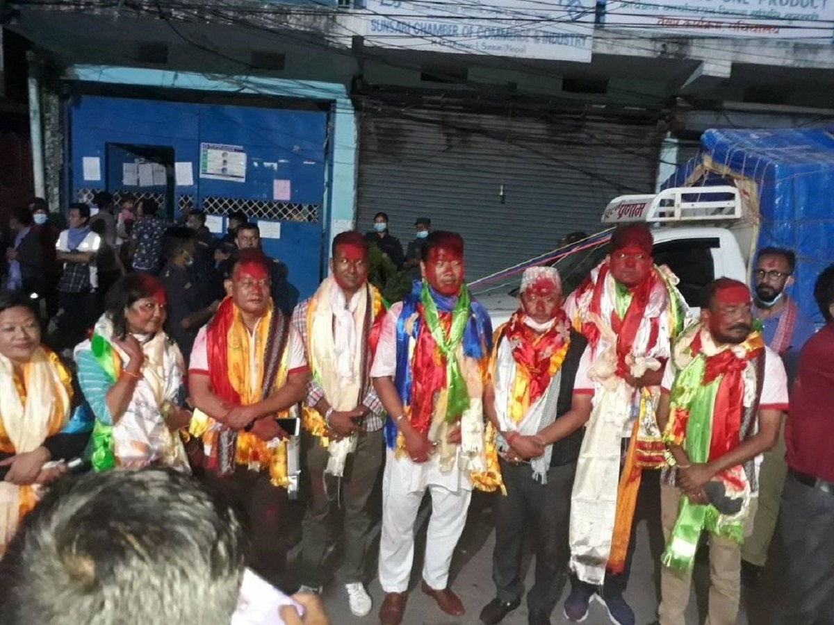 संस्थापन पक्षलाई पराजित गर्दै धरान कांग्रेसमा श्याम पोख्रेलको प्यानल विजयी