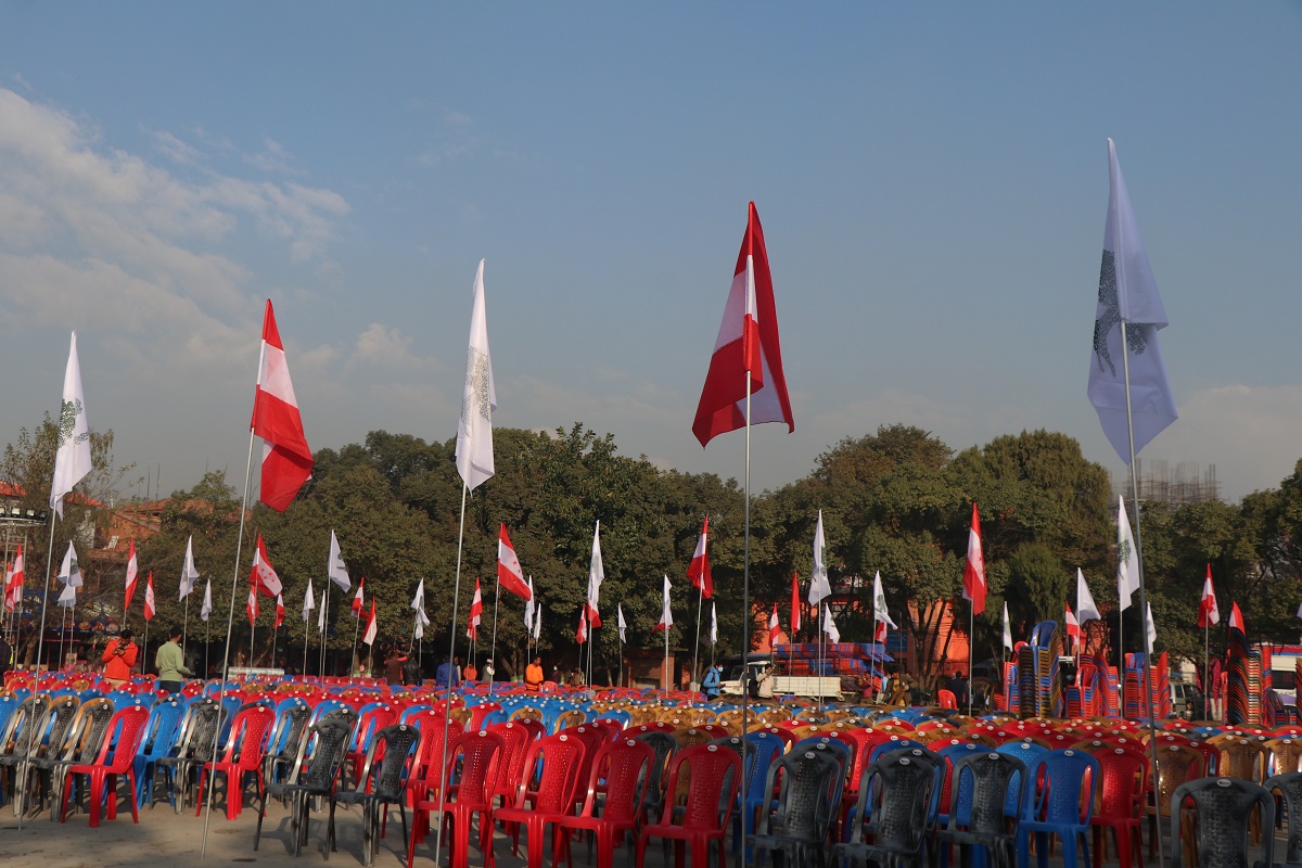 महाधिवेशन सुरु हुनै लाग्दा पनि टुंगिएनन् सभापति र पदाधिकारीका उम्मेदवार