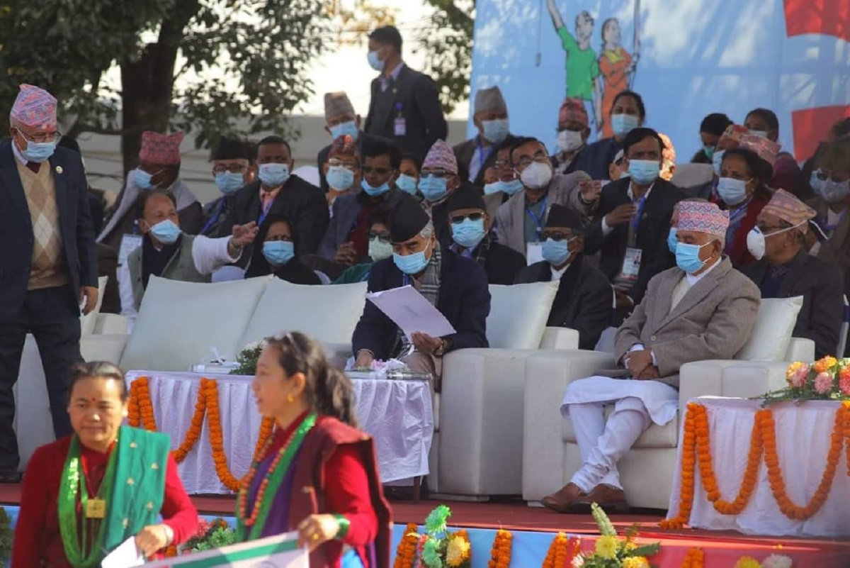 कांग्रेस महाधिवेशनको उद्घाटन सत्रमा देखिए यस्ता रोचक दृश्य