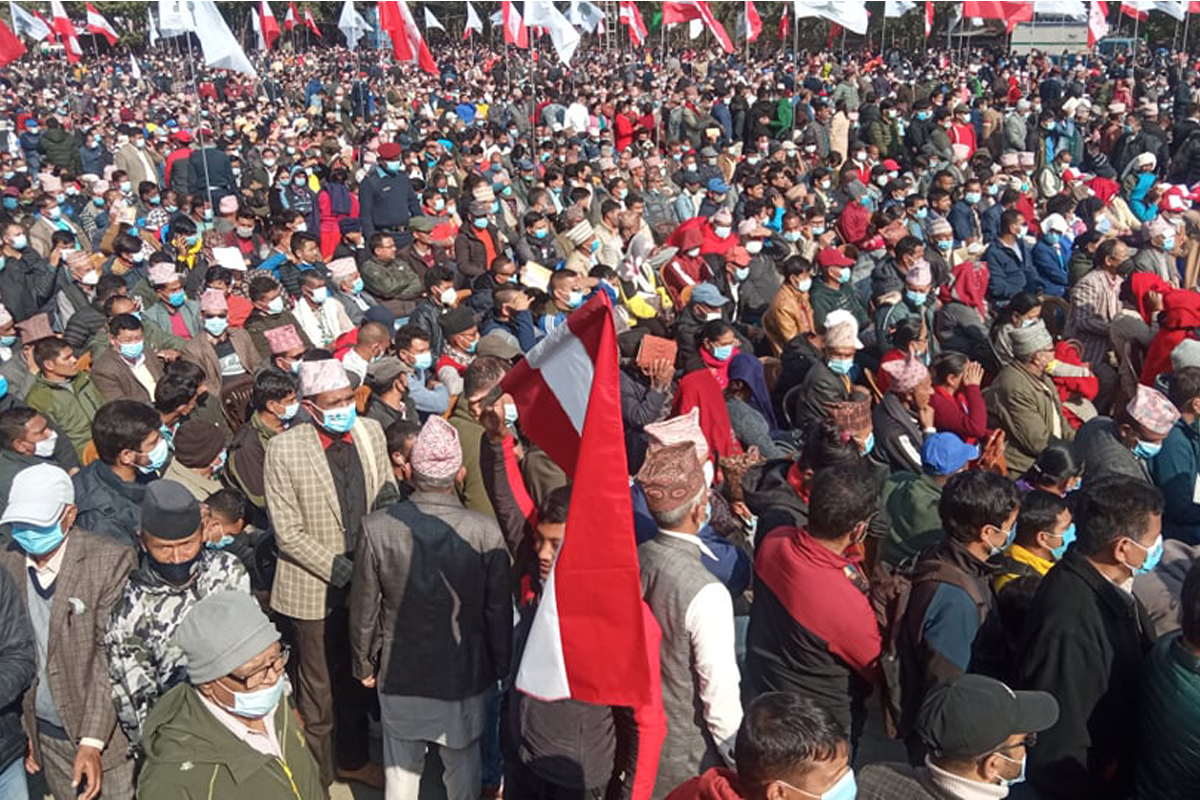 पुस २७ गते १६ जिल्लामा कांग्रेस अधिवेशन गर्ने निर्णय