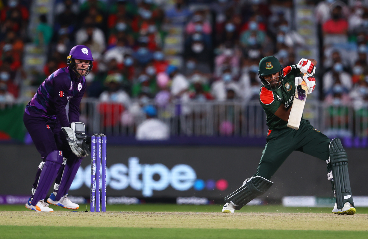 टी२० विश्वकपमा स्कटल्याण्डले बंगलादेशलाई हरायो