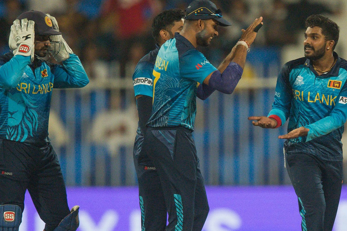 टी२० विश्वकप  श्रीलंका समूह विजेता, नमिबिया पहिलो पटक सुपर १२ मा