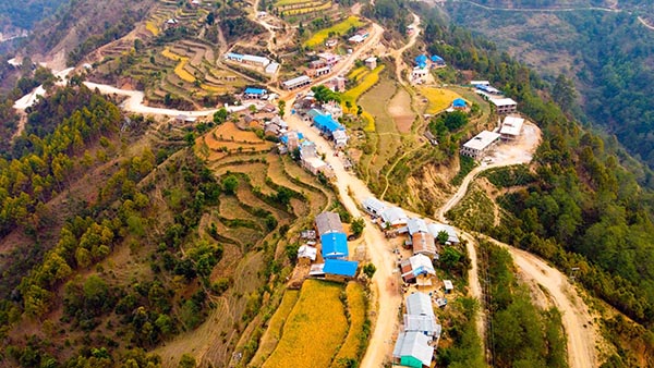 तीन पालिकाको केन्द्र धरमपोखरा बजार