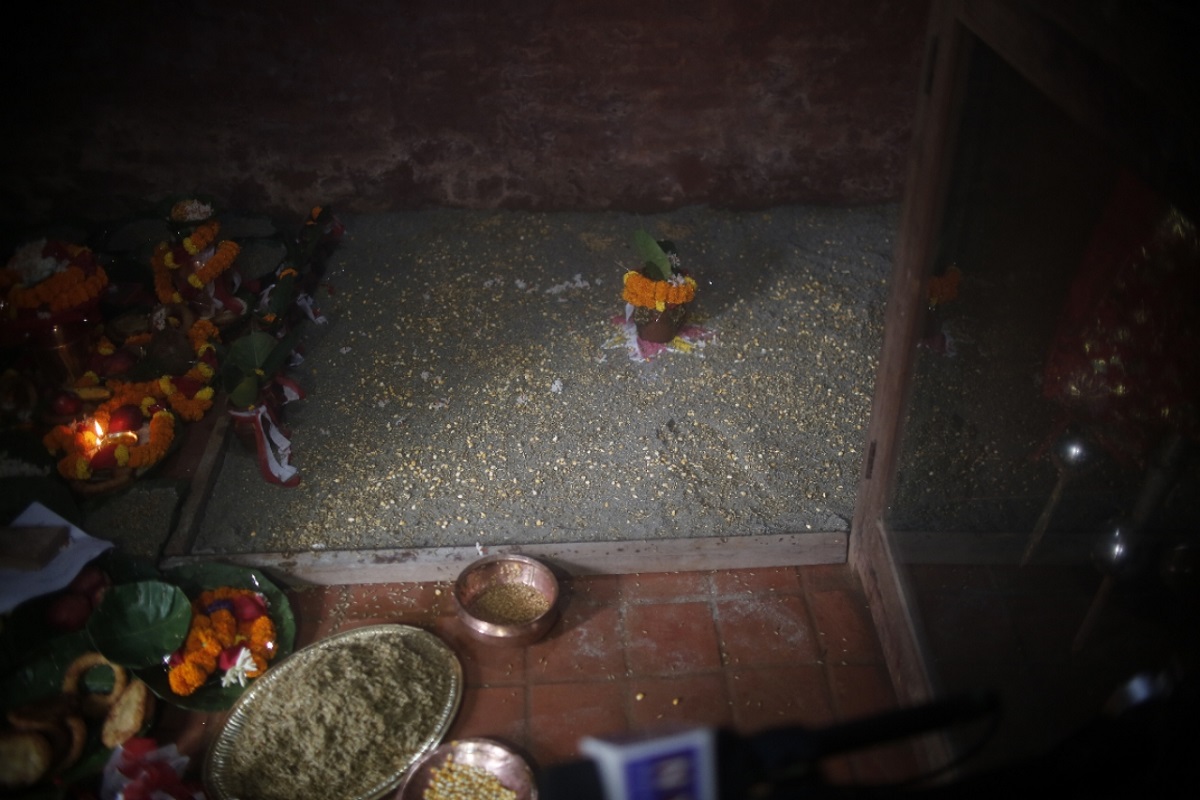 हनुमानढोकामा राखियो जमरा [चार तस्बिर]