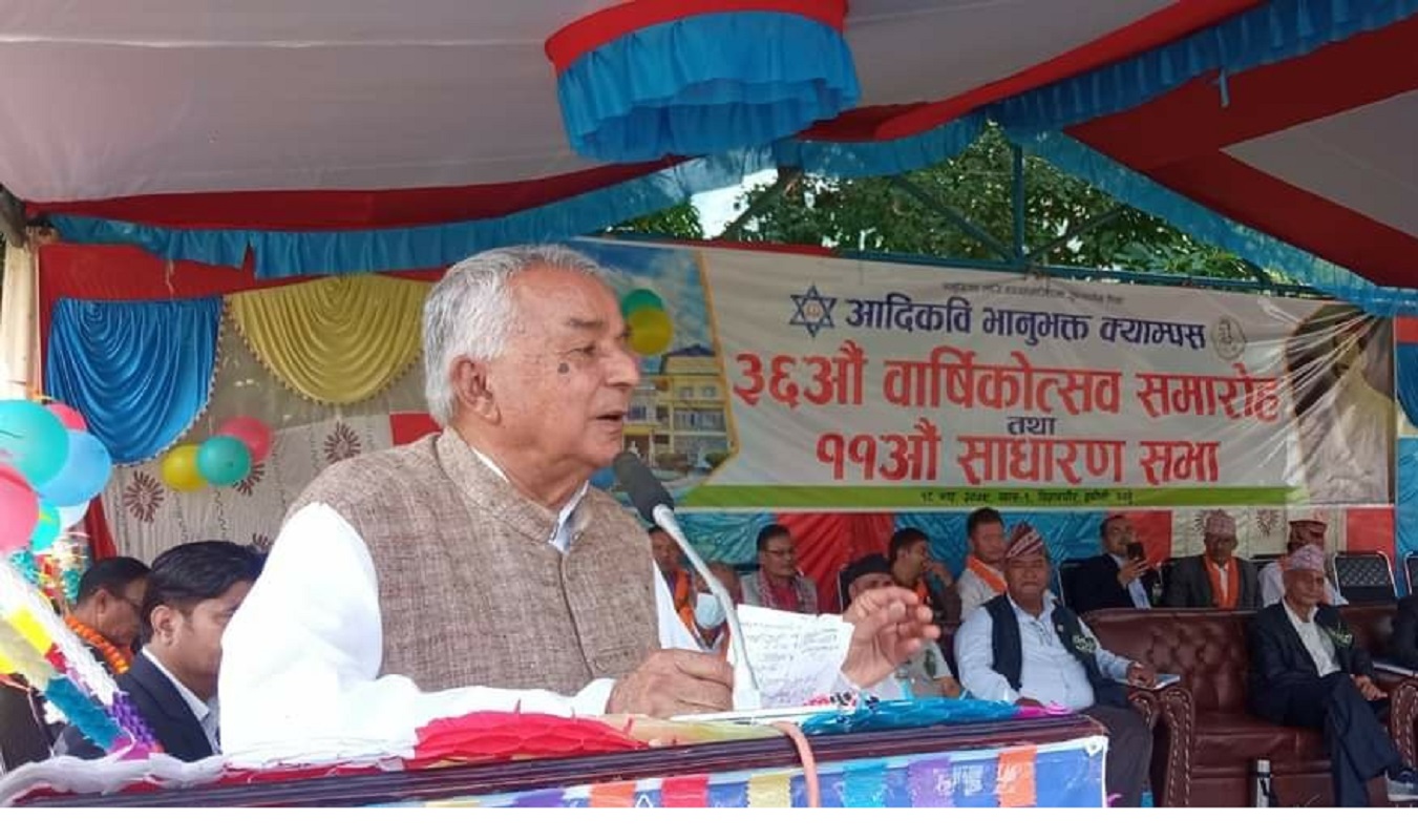 देशले मलाई प्रधानमन्त्रीको भूमिकामा देख्न खोजेको छ : रामचन्द्र पौडेल