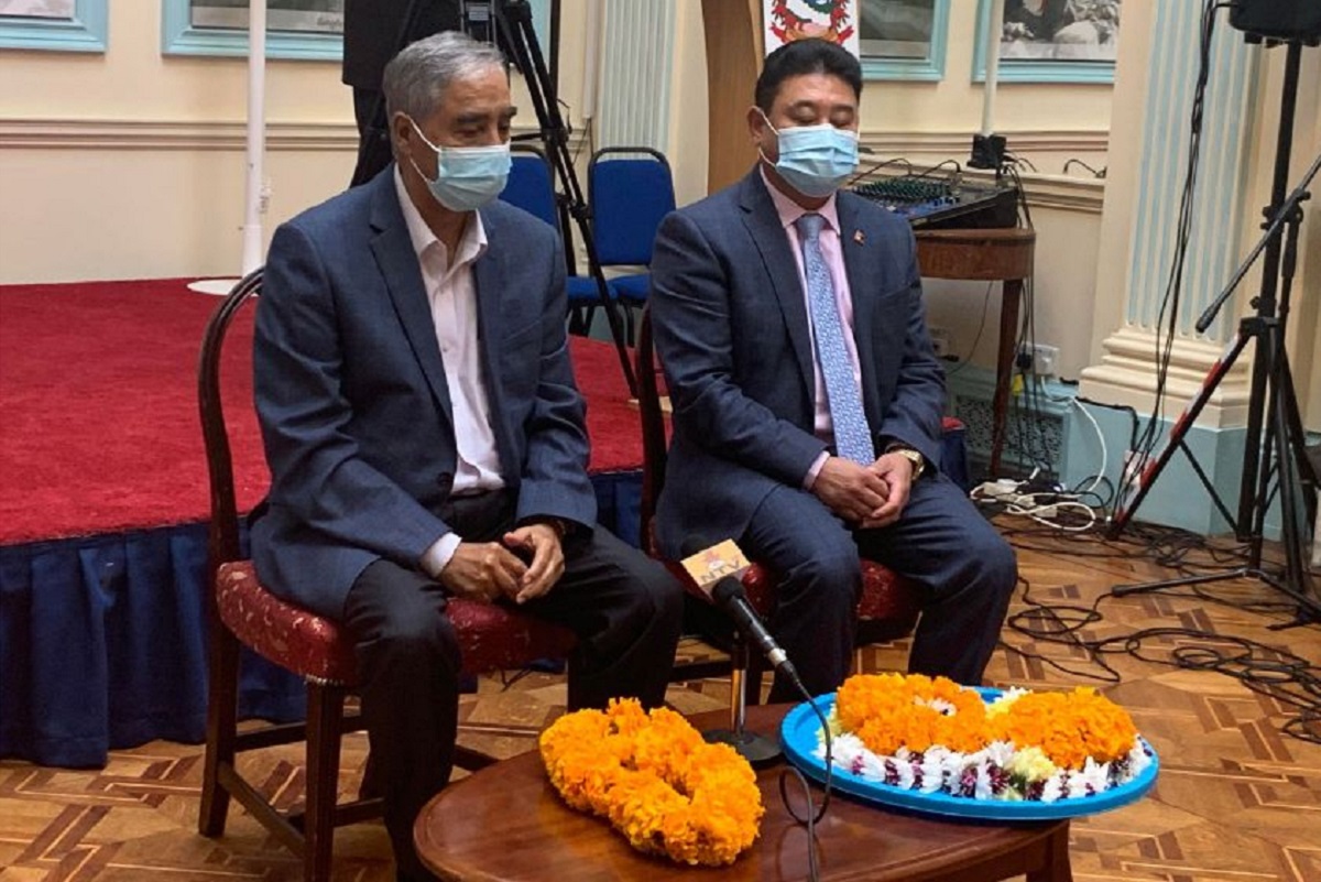 नेपालमा लगानी भित्र्याउन एनआरएनएलाई प्रधानमन्त्री देउवाको आह्वान