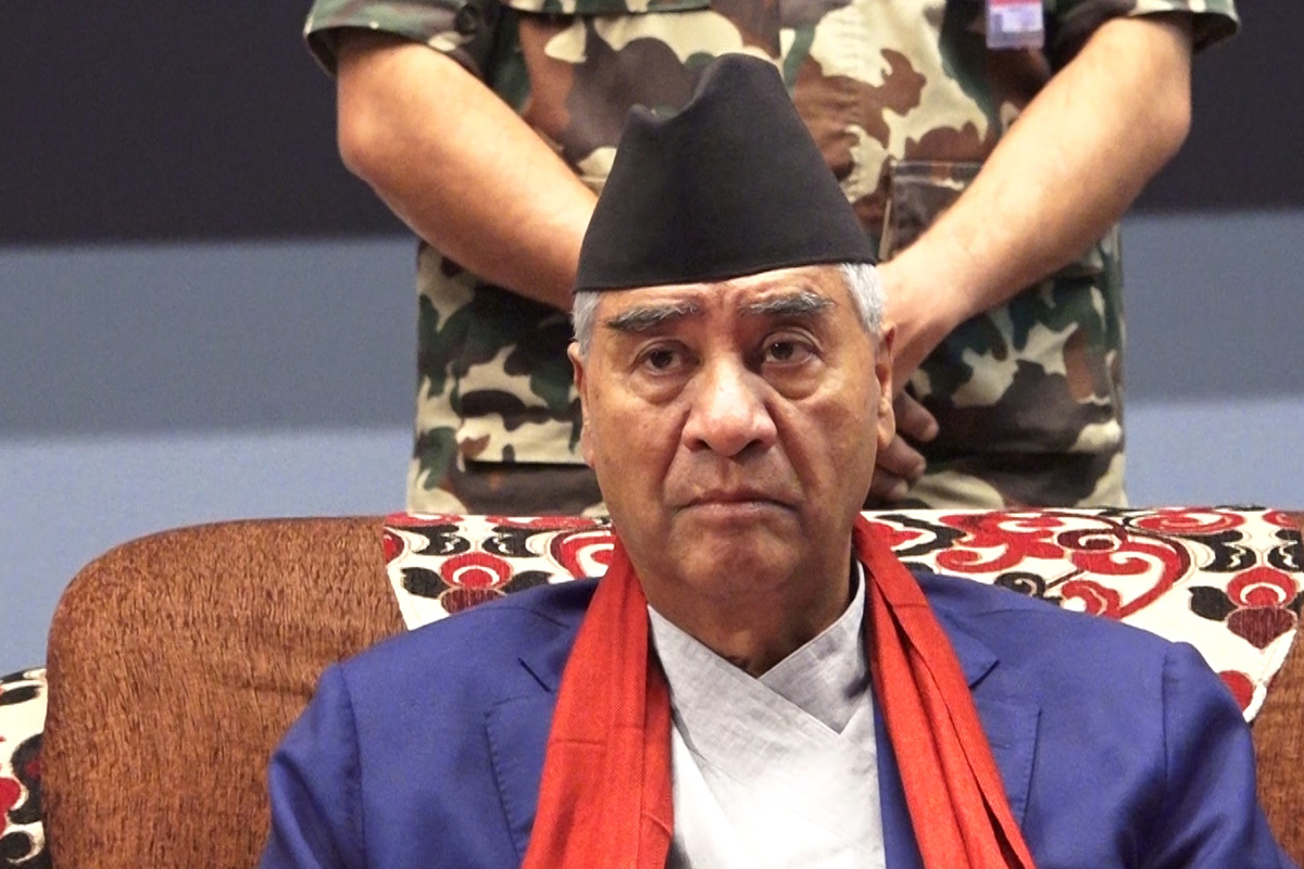 कांग्रेसको एकलौटी सरकार नभएकाले चाहेअनुसार काम गर्न सक्ने अवस्था छैन :  प्रधानमन्त्री देउवा
