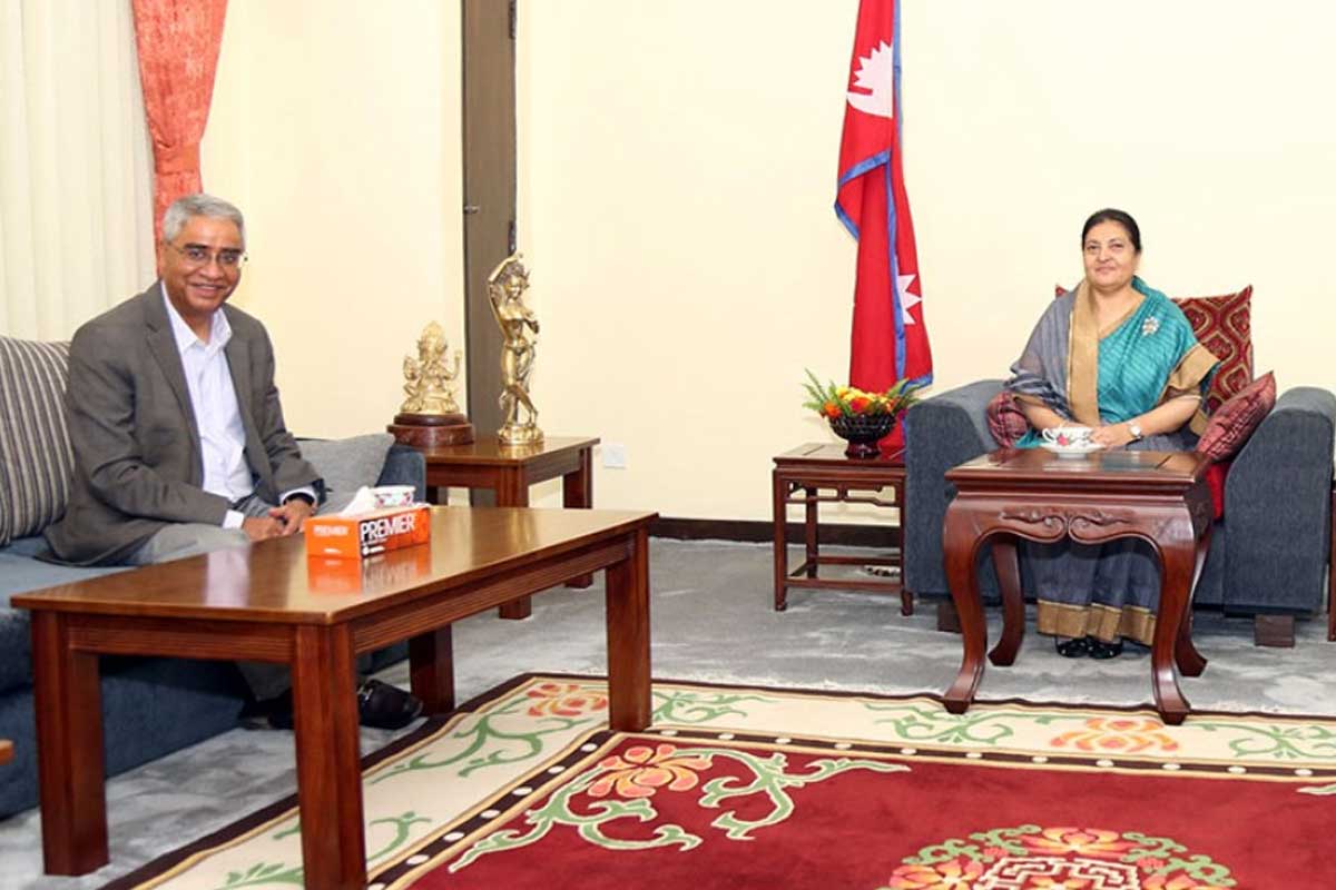नागरिकता विधेयकबारे छलफल गर्न शीतलनिवासमा प्रधानमन्त्री देउवा