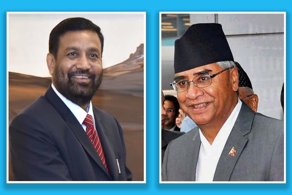 देउवालाई निधिले भने– डडेल्धुरामा विवाद समाधान नगरी अधिवेशन नगर्नुस्