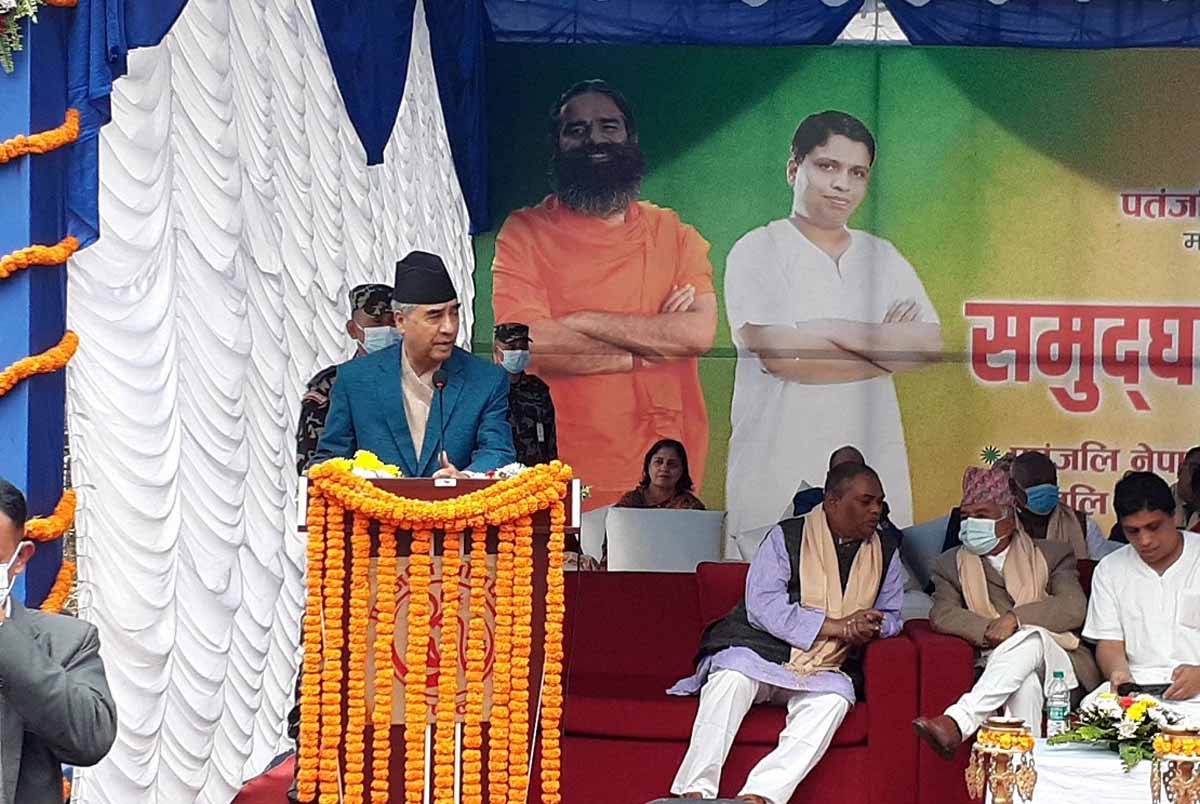 रामदेवको टिभी उद्घाटन कार्यक्रममा कुन नेताले के भने?