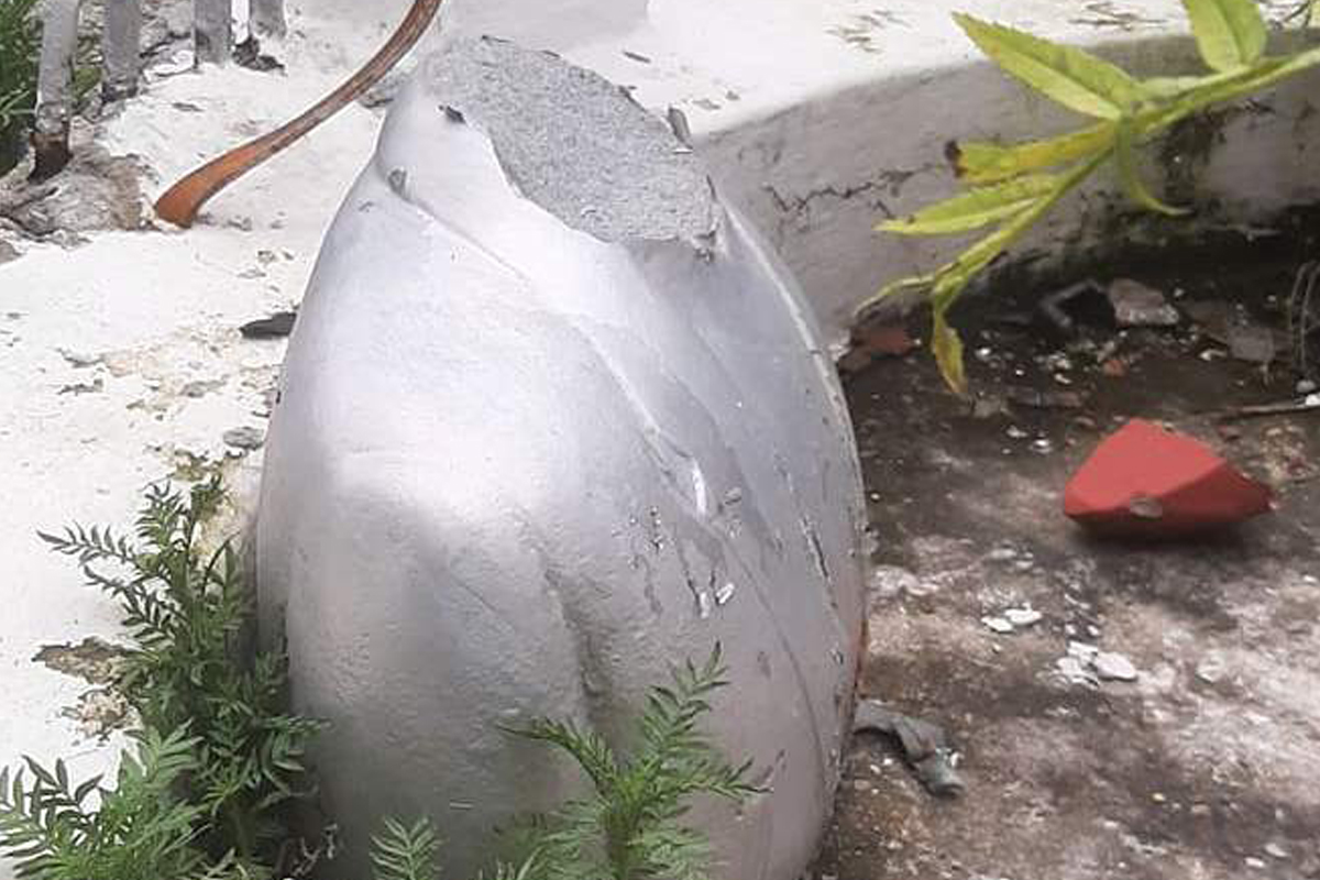 महाकवि देवकोटाको शालिक तोडफोड