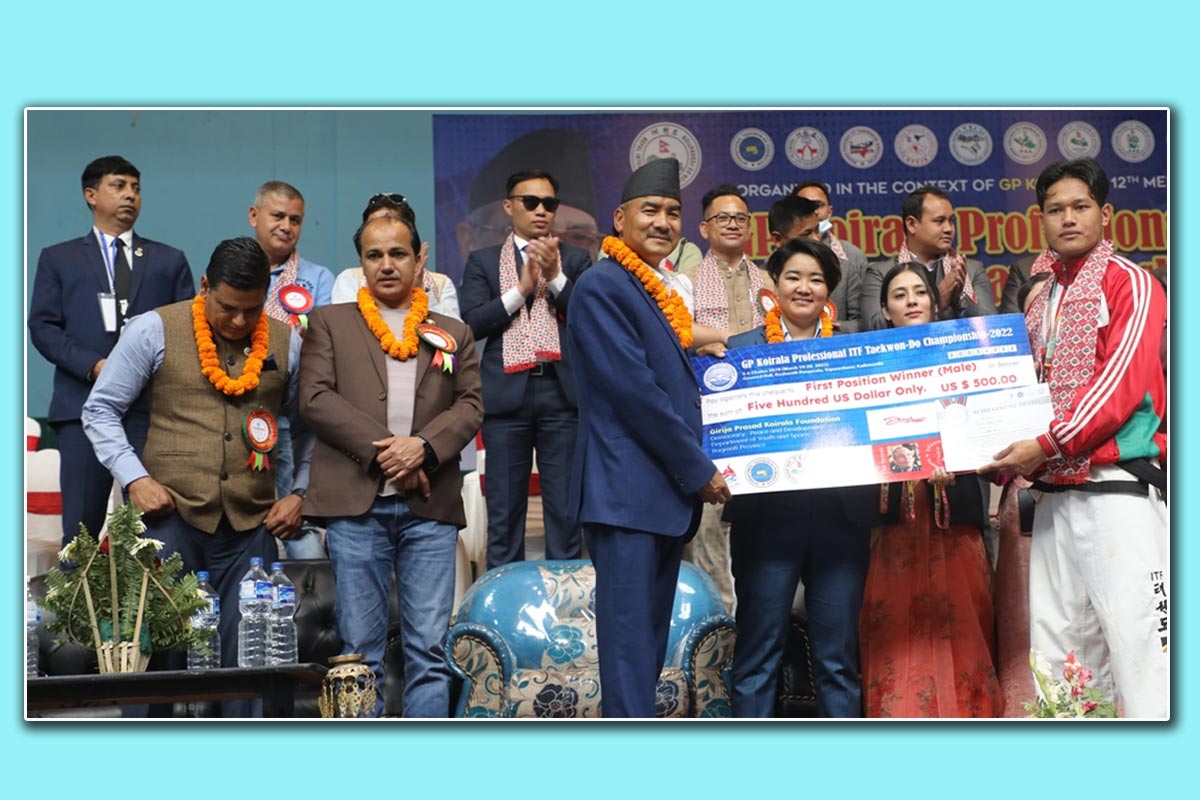 आईटीएफ तेक्वान्दोमा दिनेश र रुबिका च्याम्पियन