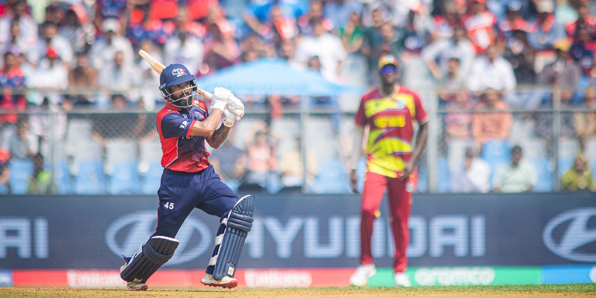 टी-२० विश्वकपमा नेपाल वेष्ट इन्डिजसँग ९ विकेटले पराजित