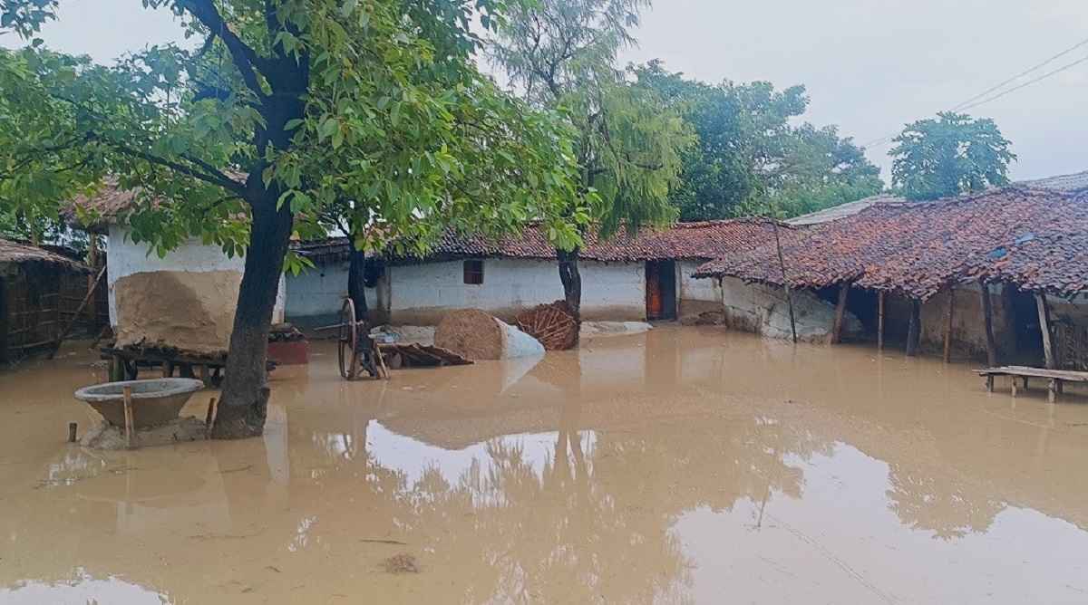 बाढी तथा डुबान प्रभावित गाउँमा खानेपानीको समस्या